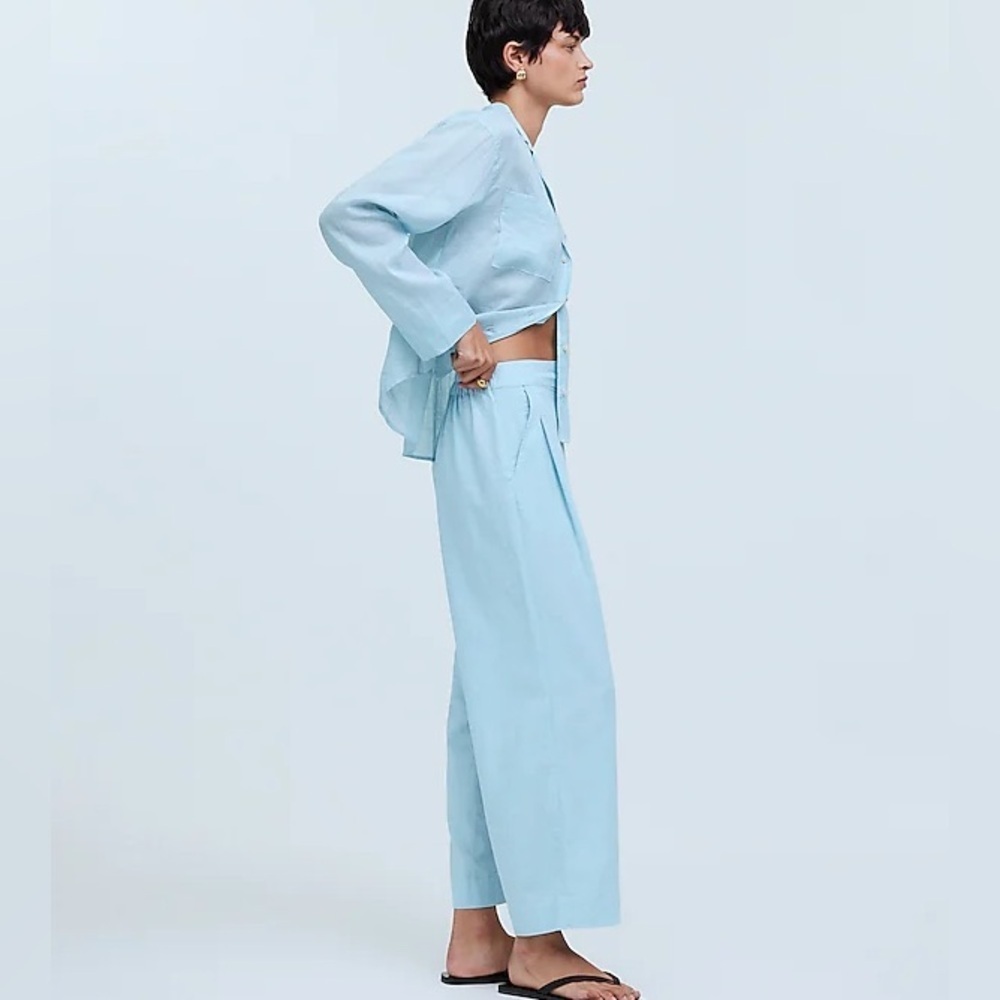 Madewell Pull On Straight Crop Pant NWT - Picture 12 of 12